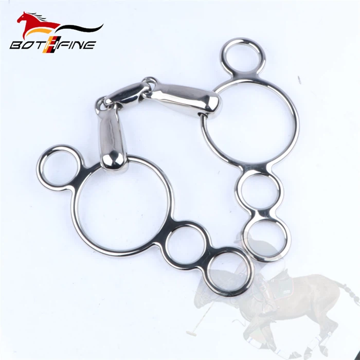 Dutch Elliptical Link Gag Horse Bit OEM
